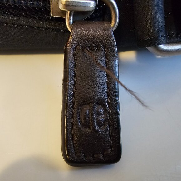 American Eagle Outfitters Crossbody Bag Navy Blue Fabric Magnetic Pocket Neutral - Picture 5 of 9